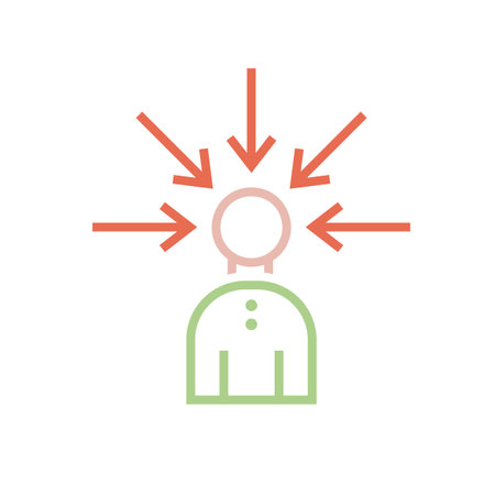 Convincing, persuading icon, pictogram. Editable vector illustrationのイラスト素材