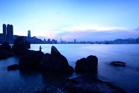 evening seashore 
