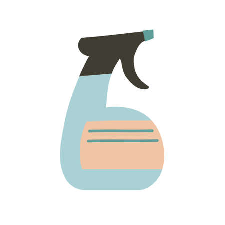 Vector illustration Spray. Object isolated on white background, cartoon style.のイラスト素材