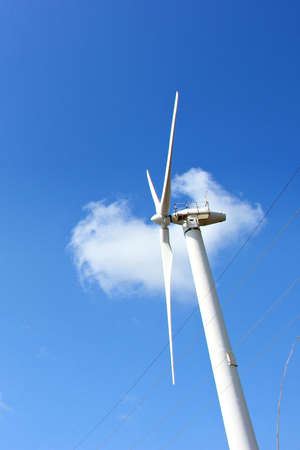 Windmill converts the energy of wind into rotational energy
