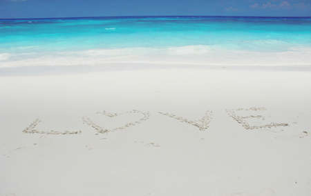 Lovely sea and Lovely beach at Tachai Island of Southern Thailandの写真素材