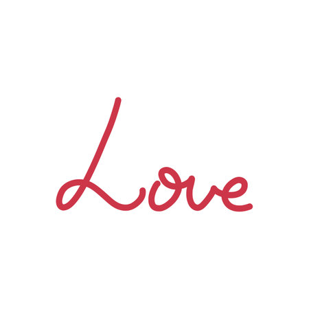 Set of hand drawn love quotes. Wedding, anniversary, lettering texts for poster, greeting card, banner. Valentines day calligraphy vector illustration.のイラスト素材