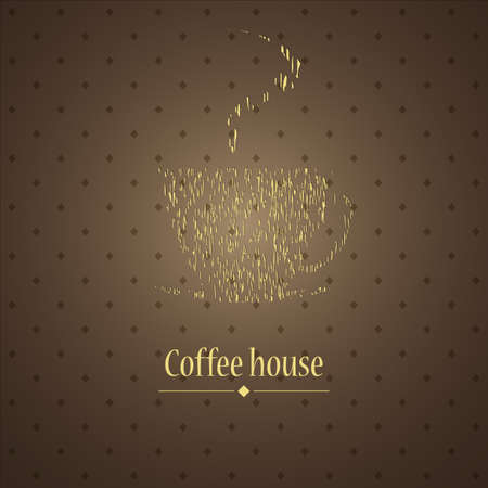 Restaurant or coffee house menu design  Vector  のイラスト素材