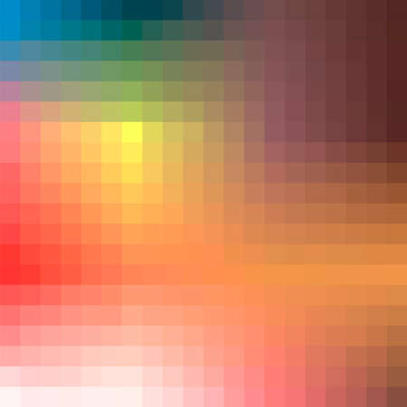 Retro pattern of geometric shapes. Colorful mosaic banner. Geometric background with place for your text. Retro triangle background. Vector eps10.のイラスト素材