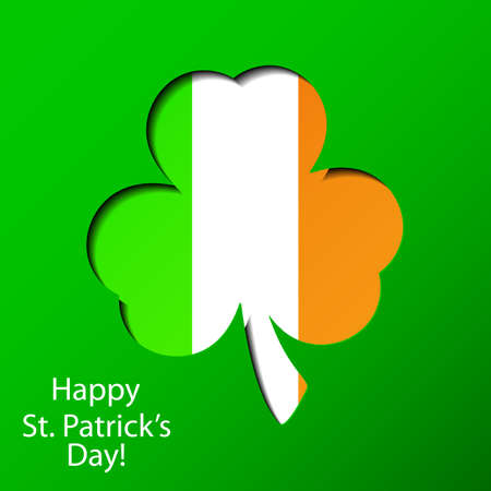 Happy St. Patrick's Day  cardのイラスト素材