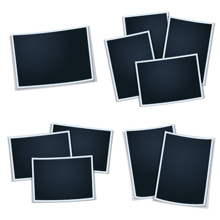 Set of photos (frames)のイラスト素材