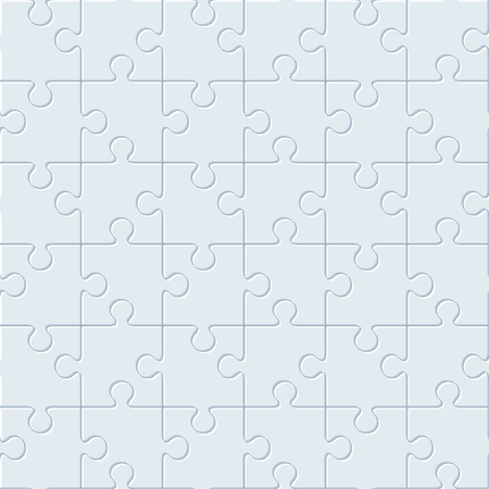 Puzzles. Seamless patternのイラスト素材
