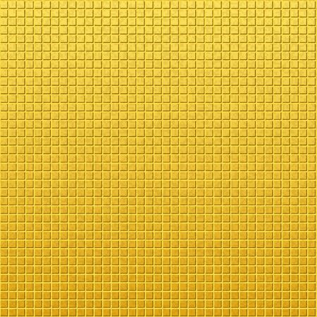 Vintage golden pattern of squaresのイラスト素材