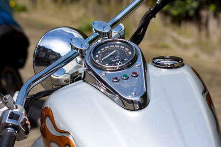 glamor motorcycleの写真素材