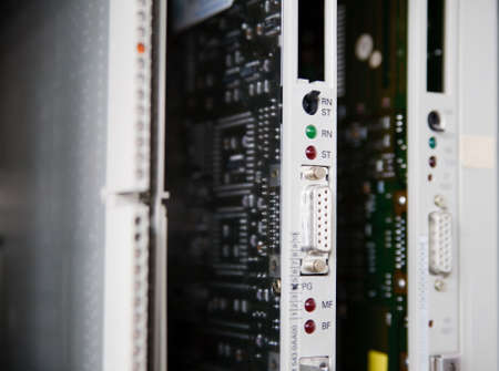 PLC: Programmable Logic Controllerの写真素材