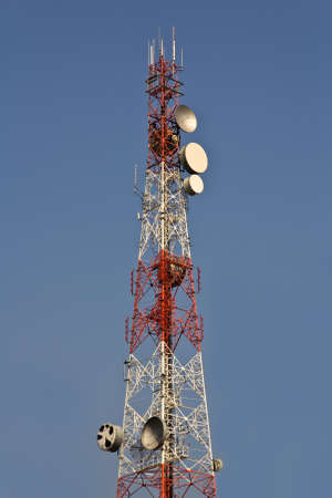 COMMUNICATION ANTENNA の写真素材