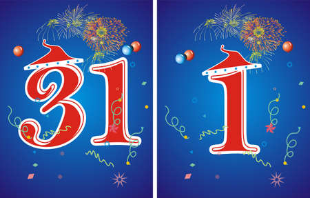 New Year s Eve  のイラスト素材