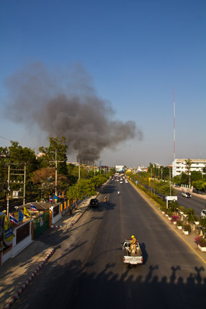 Fire home Phitsanulok のeditorial素材