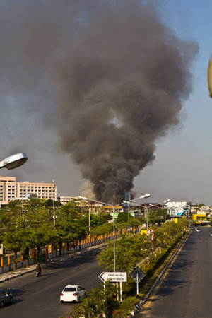Fire home Phitsanulok のeditorial素材