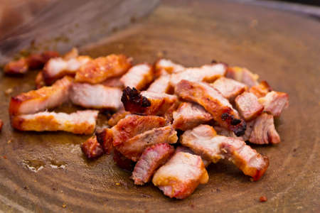 Fry pork の写真素材