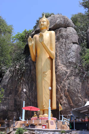 Buddha Hua Hin Thailand Khao Ta  Kia USD.の写真素材