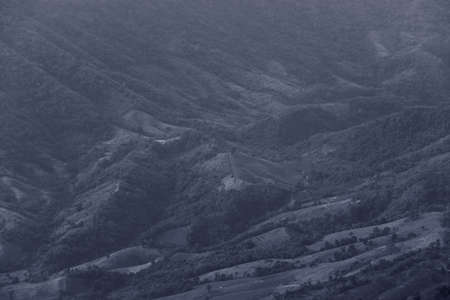 Mountain.Park Phu Thap Boek Phetchabun Province Thailand the rainy season.の写真素材