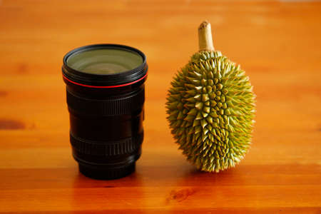 Durian./Durian season in Thailand.の写真素材