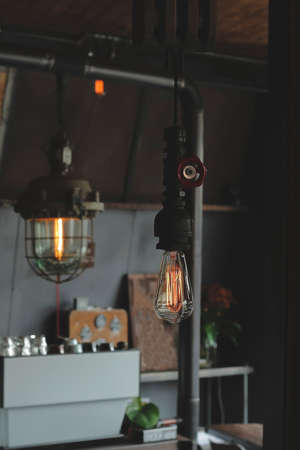 Coffee Shop Vintage Style.の写真素材