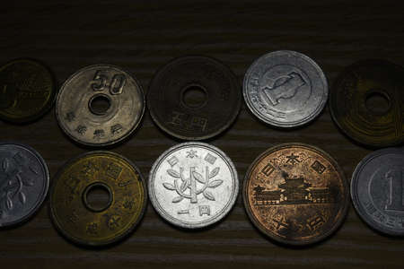 Japanese money coin Japanese money.