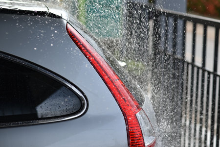 Clean the car in the nooks and crannies outside.