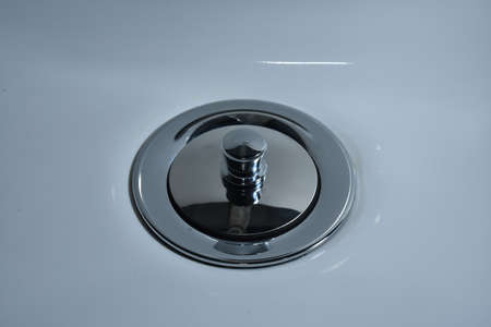 Wash Basin Drain close upの写真素材