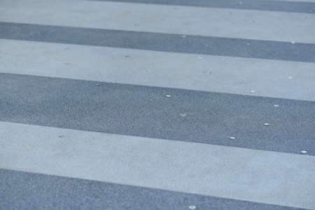 Crosswalk, concrete road, gray floor