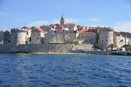 Croatia, Korculaの写真素材