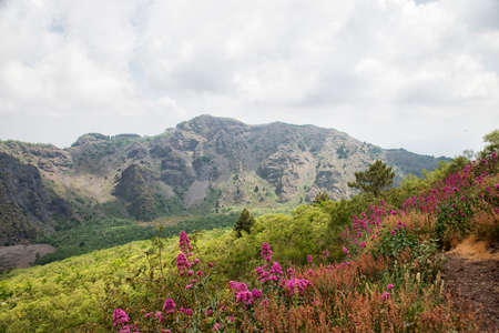 Italy, Vezuvius, montain,の写真素材