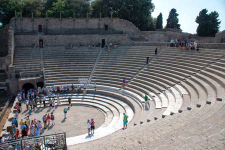 Italy, Pompeiiのeditorial素材
