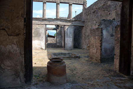 Italy, Pompeiiの写真素材