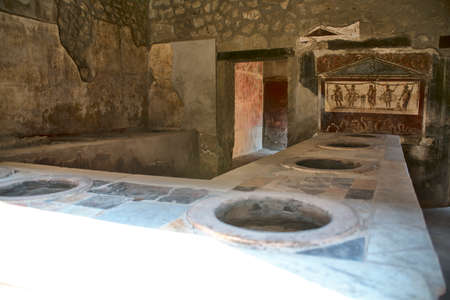 Italy, Pompeiiの写真素材