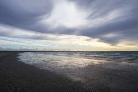 Ijmuiden beach in the Netherlandsの写真素材