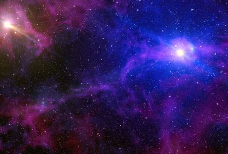 Abstraction space background for design. Ultra violet tone greater galaxy.