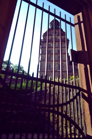 lock the fenceの写真素材