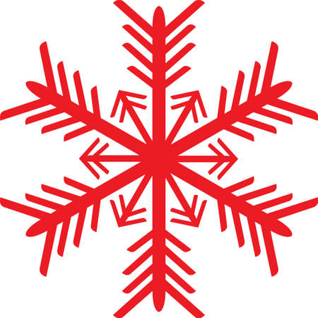 Christmas Snowflake Snow Crystalのイラスト素材