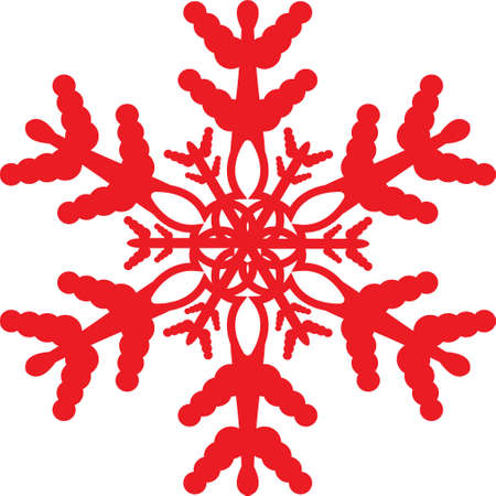 Christmas Snowflake Snow Crystalのイラスト素材