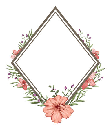 "Set botanic blossom floral elements. Branches, leaves, herbs, wild plants, flowers. Garden, meadow, field collection leaf, foliage, branches. Bloom vector illustration isolated on white backgroundのイラスト素材