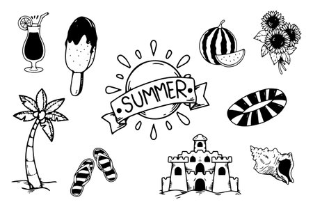 Add a touch of summer fun to your design projects with our 3D Summer Icons Vector Set. This...