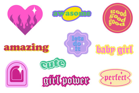 Grab up this classic good vibes sticker. It totally embodies, the retro beach vibes. This is for all the positive, fun, loving, chill, and happy people out there. You probably love sunsets and the beach. Give yourself some style with this rad and colorfulのイラスト素材