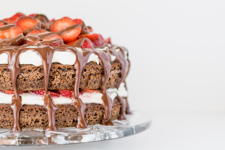 Chocolate Zucchini Cakeの写真素材