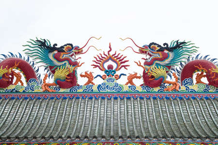 Dragon statue in china style.の写真素材