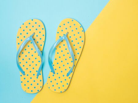 Travel around the world for your colorful life .Enjoy the funny trip journey .Top view for copy space some idea your create destination .object  cute  ,object  vintage on color backgroundの写真素材