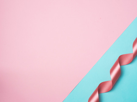 color gift box on color  background  for Christmas and The New Year .の写真素材