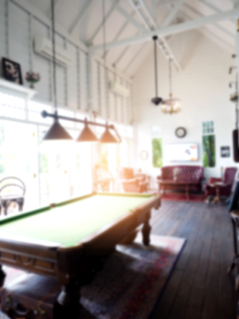 Abstract blur restaurant and coffee interior for background.の写真素材