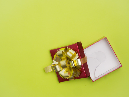 Christmas decoration background over bcolour background, above view with copy space for text .top view composition.の写真素材