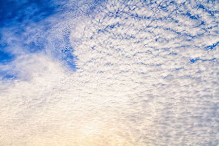 Abstract Clouds Form In The Air Of Natural Phenomena.