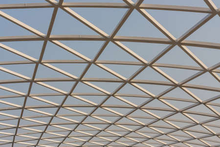 Modern Architecture Building Exterior Structure Design With Steel.