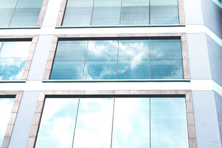 An Architecture Building Exterior Design In Ho Chi Minh City, Vietnam.の写真素材