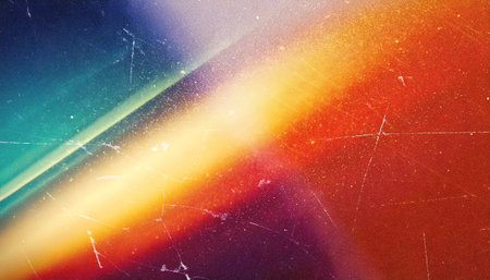 Grunge colorful abstract background with space for text or image.の写真素材